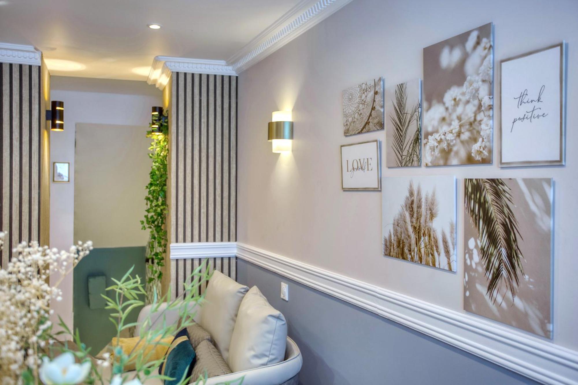 Elegant Triplex In Paris - Ideal For 10 - Aircon ภายนอก รูปภาพ